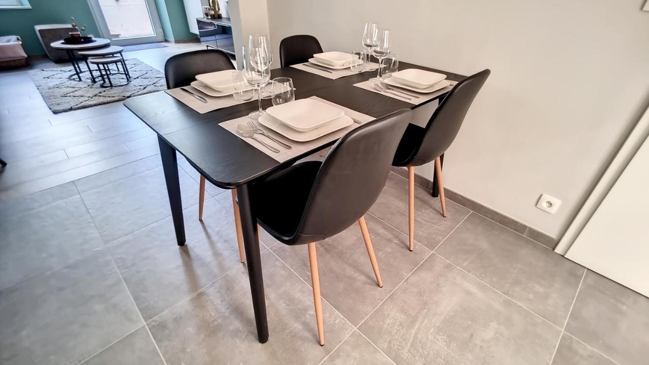 Appartement Cosy Et Familial Avec Terrasse 테욱스 외부 사진